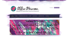 Desktop Screenshot of allieatkinson.com